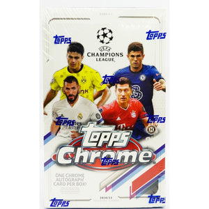 2021 Topps Chrome UEFA Champions League Hobby Box