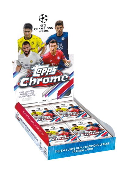 2021 Topps Chrome UEFA - Hobby Box PACK